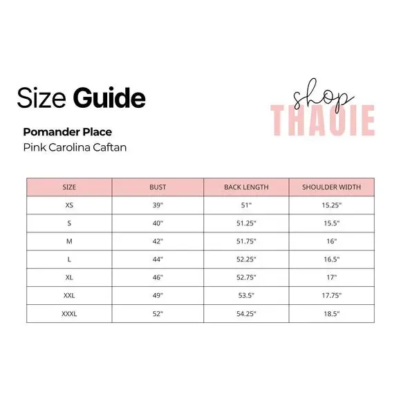 POMANDER PLACE Pink Carolina Caftan Size S NWT Retail $98 Tuckernuck - Picture 3 of 8